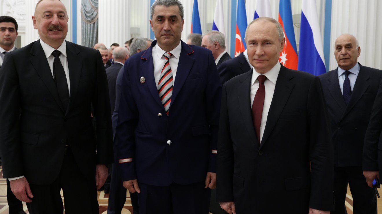 Рабочий визит Президента Азербайджана Ильхама Алиева в Россию