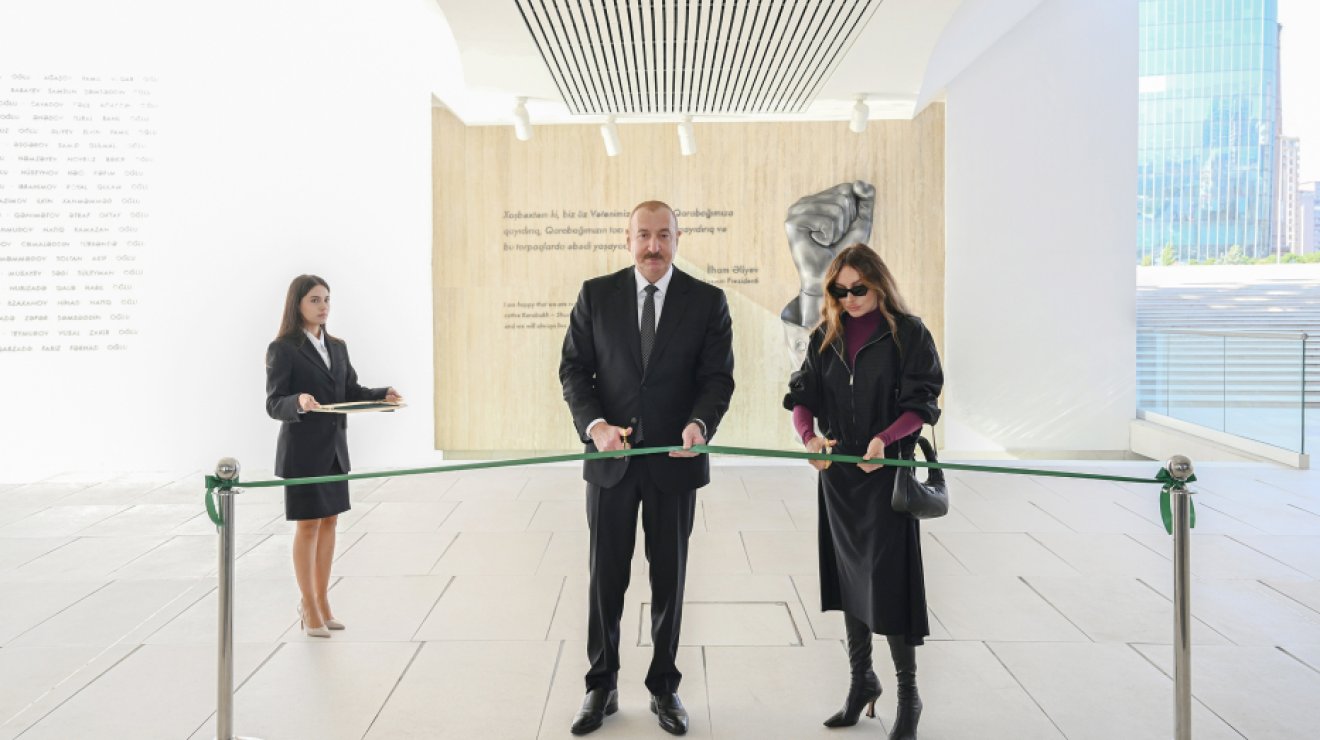 В Баку состоялось открытие Музея Победы