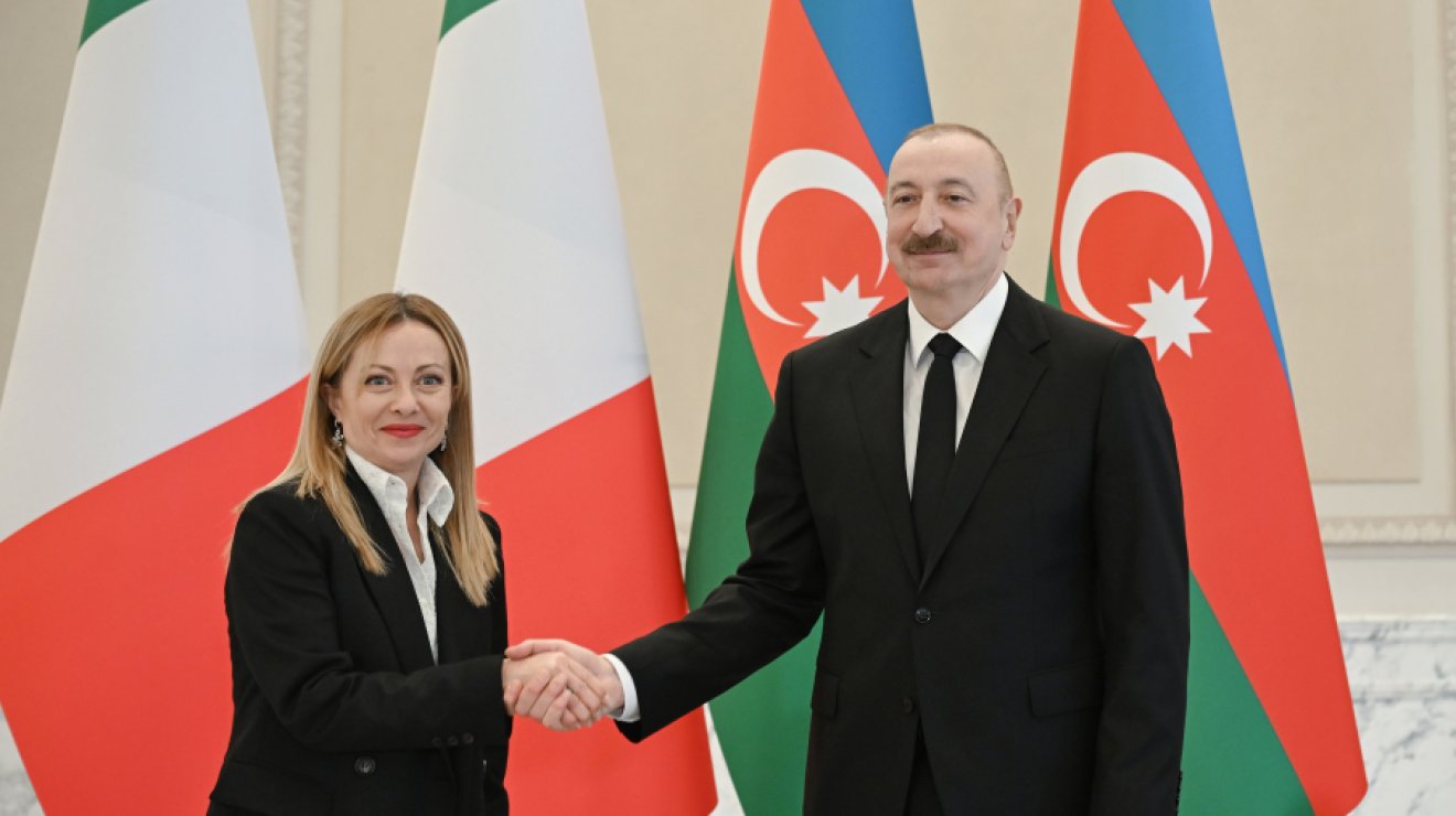 Состоялась встреча Президента Ильхама Алиева с Председателем Совета министров Италии Джорджей Мелони в формате &laquo;один на один&raquo;