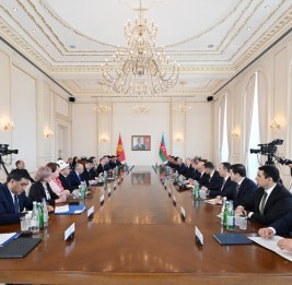 Началось 2-е заседание Межгосударственного совета Азербайджана и Кыргызстана