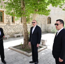 Президенты Ильхам Алиев и Садыр Жапаров побывали в крепости Шахбулаг в Агдаме БУДЕТ ОБНОВЛЕНО