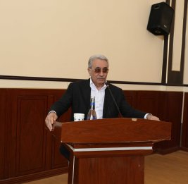 Профессор Ильхам Рагимов выступил на юридическом факультете БГУ