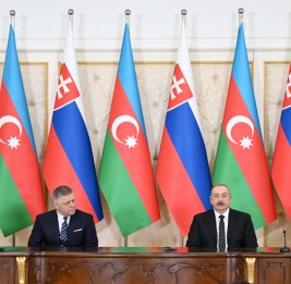 Подписаны азербайджано-словацкие документы 
