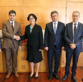 Азербайджанская делегация находится с визитом в Королевстве Марокко