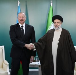 Состоялась встреча президентов Азербайджана и Ирана с участием делегаций 