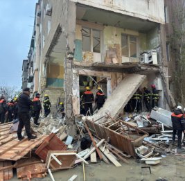 Завершена поисково-спасательная операция на месте взрыва в городе Сумгайыт