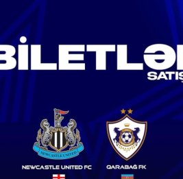 Билеты на матч &laquo;Карабах&raquo; - &laquo;Ньюкасл&raquo; завтра поступят в продажу