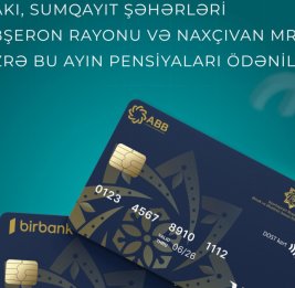 
Выплачены пенсии за этот месяц по Баку, Сумгайыту, Абшерону и Нахчывану