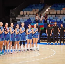 Баскетболистки Азербайджана U20 победили команду Румынии на Евро