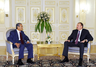 Президент Ильхам Алиев принял бывшего премьер-министра Малайзии