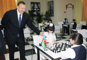 В Газахе открылся современный Шахматный центр