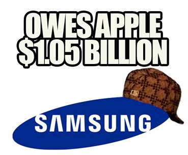 Миллиард долларов мелочью: Samsung "троллит" Apple