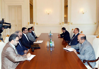 Президент Ильхам Алиев принял делегациюво главе с вице-президентом Ирана, председателемОрганизации по культурному наследиюи культуре Ирана Сейедом Хасаном Мусави