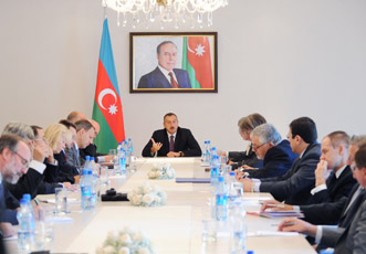 Президент Азербайджана Ильхам Алиев принял в Габале послов стран — членов ОБСЕ