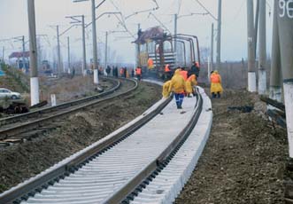 Продолжаются строительные работы в рамках проекта железной дороги Баку — Тбилиси — Карс