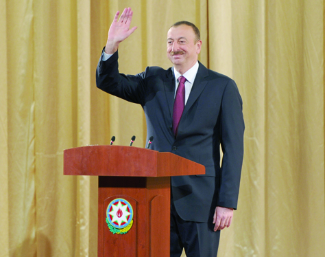 Поездка Президента Азербайджана Ильхама Алиева в Нахчыванскую Автономную Республику
