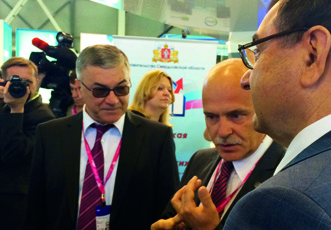 Азербайджанская делегация провела встречи в рамках пятой международной промышленной выставки «ИННОПРОМ-2014»