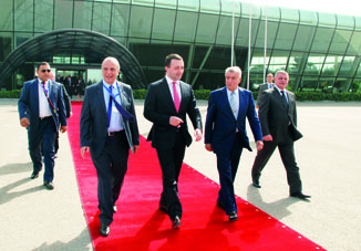 Завершился визит премьер-министра Грузии Ираклия Гарибашвили в Азербайджан