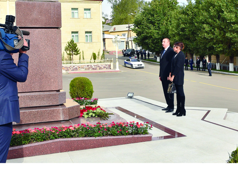 Поездка Президента Азербайджана Ильхама Алиева в Дашкесанский район и город Нафталан