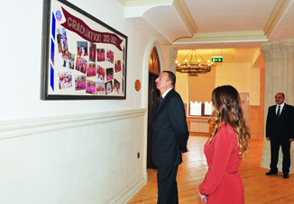 Президент Ильхам Алиев принял участие в открытии нового здания Бакинской оксфордской школы