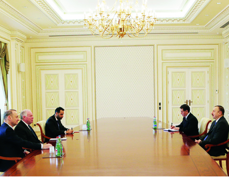 Президент Азербайджана Ильхам Алиев принял посланника премьер-министра Великобритании по вопросам торговли