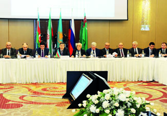 В Бакупроходит заседаниеспециальной рабочей группы по определению правового статуса Каспия