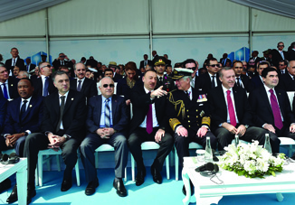 Президент Ильхам Алиев принял участие в торжественной церемонии по случаю 100-летия победы при Чанаккале
