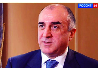 Глава МИД Азербайджана дал интервью телеканалу «Россия 24»