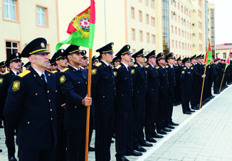 Состоялась торжественная церемония по случаю 97-й годовщины создания азербайджанской полиции