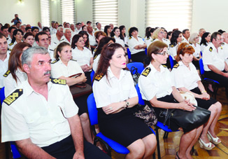Встречав Азербайджанской государственной морской академии