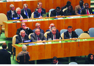 Азербайджанская делегация принимает участие в работе4-й Всемирной конференции председателей парламентов