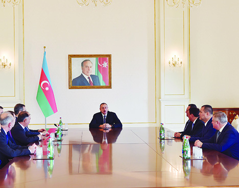 Президент Азербайджана Ильхам Алиев принял участников XVIII заседания Конференции органов спецслужб тюркоязычных государств