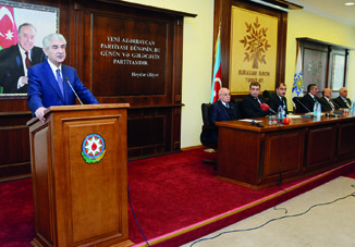 В Сураханы отмечено 23-летие создания партии «Ени Азербайджан»