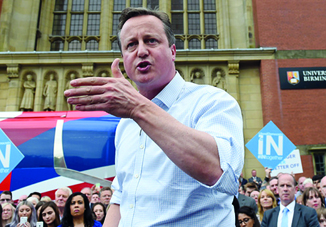 Дэвид Кэмерон проголосовал на британском референдуме о членстве в ЕС