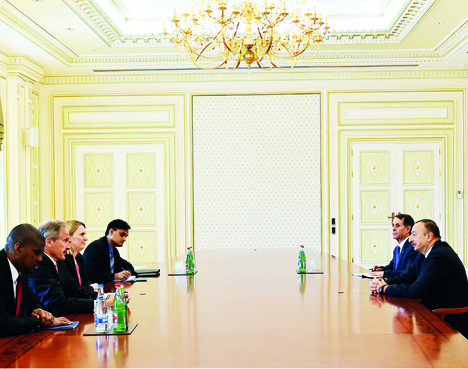 Президент Азербайджана Ильхам Алиев принял заместителя помощника государственного секретаря США повопросам Европы и Евразии