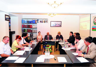 В АЗЕРТАДЖ состоялась встреча с руководителями медиаструктур Астраханской области