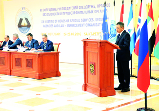 Азербайджан был представлен на совещании руководителей органов спецслужб, безопасности и правоохранительных структур