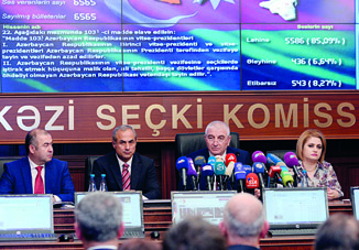 Председатель Центральной избирательной комиссии обнародовал предварительные результаты референдума