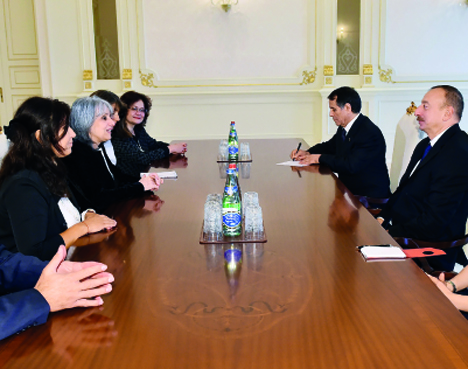 Президент Азербайджана Ильхам Алиев принял вице-президента Болгарии