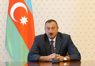 Президенту Азербайджанской Республики Его превосходительству господинуИльхаму Алиеву
