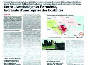 Газета L’Opinion: «Апрельские события продемонстрировали военную мощьАзербайджана»