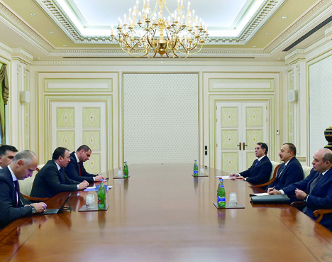 Президент Азербайджана Ильхам Алиев принял делегацию, возглавляемую министром иностранных дел Боснии и Герцеговины