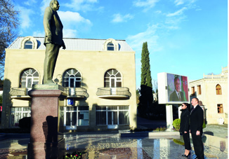 Поездка Президента Азербайджана Ильхама Алиева в Тертерский и Агдамский районы
