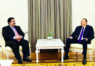Президент Азербайджана Ильхам Алиев принял министра торговли Пакистана