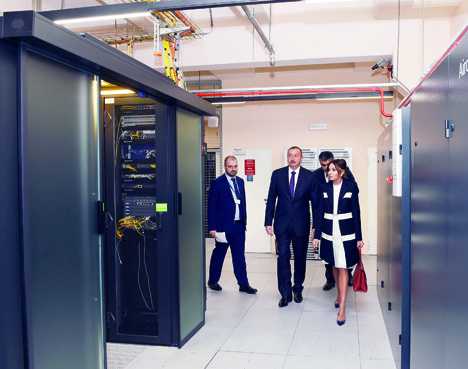 В Баку состоялось открытие Регионального Дата и Международного коммутационного центров Министерства связи и высоких технологий