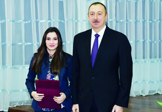 Президент Азербайджана Ильхам Алиев принял участие в церемонии, посвященной спортивным итогам 2016 года
