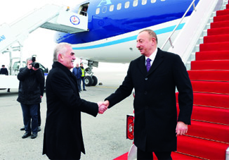 Поездка Президента Азербайджана Ильхама Алиева в Нахчыванскую Автономную Республику