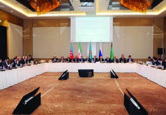 В Баку состоялось заседание специальнойрабочей группы по подготовке Конвенции о правовом статусе Каспия