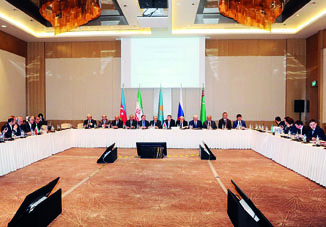 Очередное заседание специальной рабочей группы по разработке Конвенции о правовом статусе Каспия пройдет в Туркменистане
