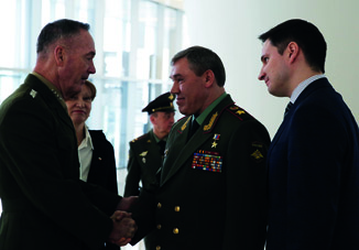 В Баку состоялась встреча начальника Генеральных штабов США и начальника Генерального штаба Вооруженных сил России